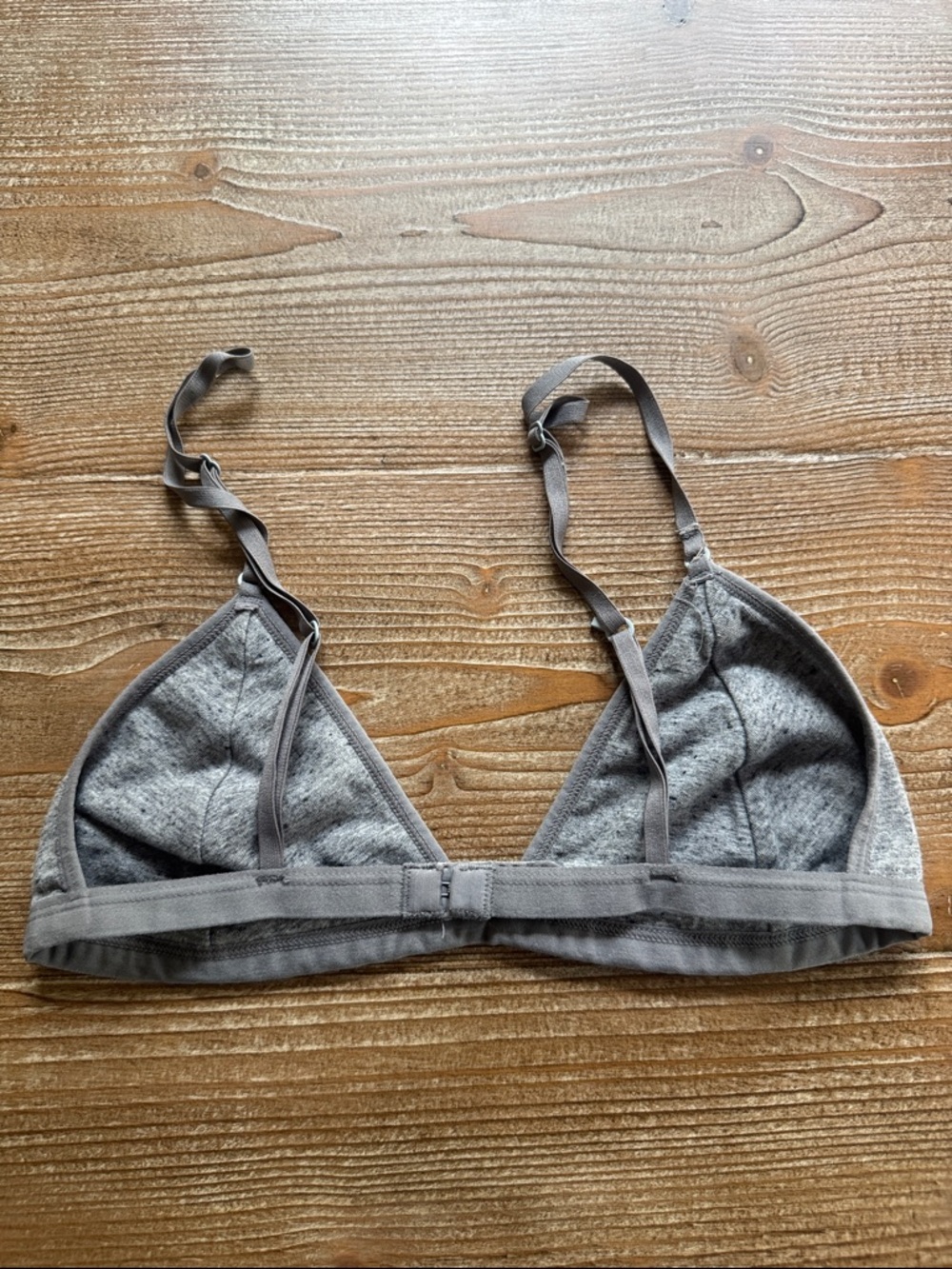 Talula Heather Gray Triangle Bralette - Picture 2 of 2